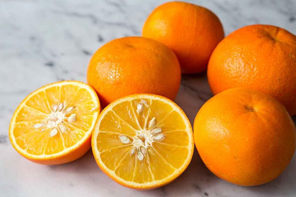The chemical diet menu includes fat-burning citrus fruits. 