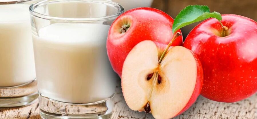 Diet for the commitment to kefir