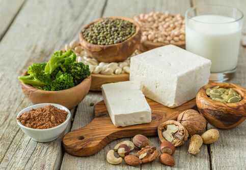 Foods allowed in a protein diet.