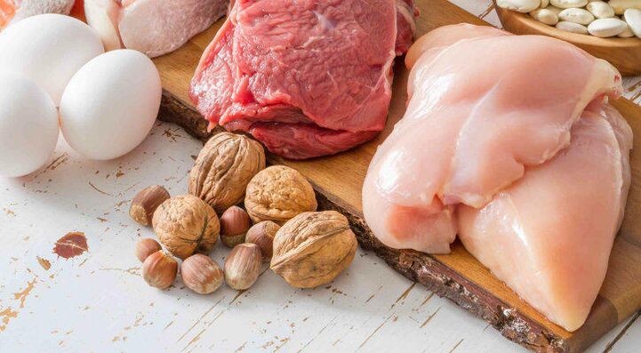 Protein diet to lose weight.