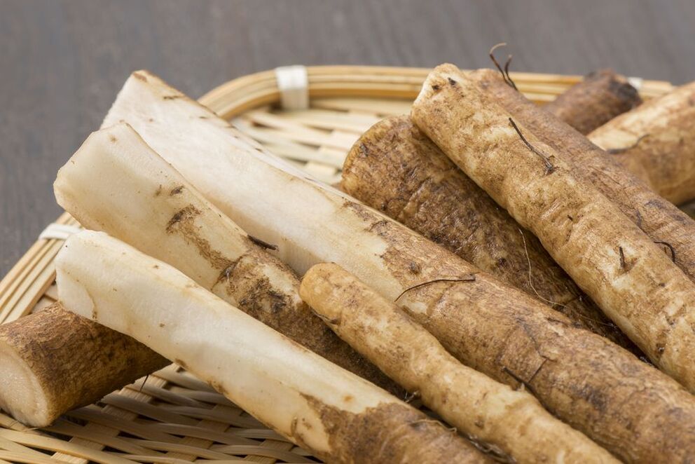 Diuretic burdock root will relieve toxins and extra pounds. 