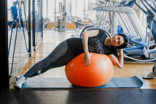 exercises with the fitball